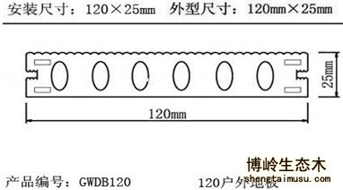 生态木地板规格